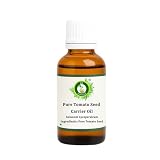 R V Essential Aceite puro de portador de semillas de tomate 50ml (1.69oz)- Solanum Lycopersicum (100% puro y natural Prensado en frío) Pure Tomato Seed Carrier Oil