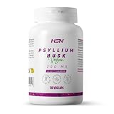 HSN Psyllium Husk 700mg - 120 Cápsulas Vegetales