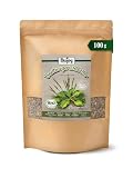 Biojoy Hojas de llantén mayor BIO, secas, té de llantén, 100 g | Infusión a granel, cortadas, Plantago major L.
