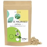Alpi Nature Raíz de Malvavisco Infusión 500g, Raíz de Malvavisco Cortada sin Pelar para Preparar Té