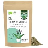 Alpi Nature Verbena Infusión Orgánica 100g, Hierba de Verbena Secada y Cortada, Té Suelto