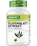 vit4ever Extracto de Hoja de Olivo 15:1-180 Cápsulas - 750 mg: Alta dosis