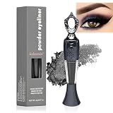 Eyeliner 2g, Lápiz Delineador de Ojos Negro Ideal para Ojos Ahumados | Eyeliner, Altamente Pigmentado e Hipoalergénico - Fácil de Aplicar - Lápiz Delineador de Ojos en Polvo 100% Natural