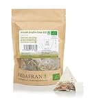 FRISAFRAN | Infusión Jengibre y Limón Ecológica en pirámides 30Uds | 60g | Antiinflamatoria | Antioxidante | Té jenjibre limón | te jengibre | Antioxidante | Vitaminico | Infusión Digestiva | natural