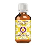 Deve Herbes Aceite de semilla de tomate puro (Solanum lycopersicum) 100% de grado terapéutico natural 50 ml (1.69 oz)