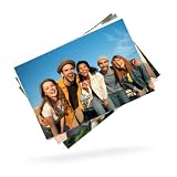 Revelado de fotos personalizable | Impresión de fotografías de tamaño 10x15 cm | Pack de 10 fotos | Acabado a elegir en mate o brillo, con o sin borde blanco