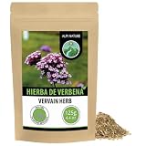 Alpi Nature Verbena Infusión 125g, Verbena Seca y Cortada, Té de Hojas Sueltas