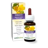 Gordolobo o Verbasco (Verbascum thapsus) flores y hojas Tintura Madre sin alcohol Naturalma - Extracto líquido gotas 60 ml - Complemento alimenticio - Vegano