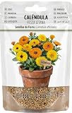 Caléndula para Primavera y Verano – Semillas de Caléndula Ideales para Jardinería en Casa DECOALIVE