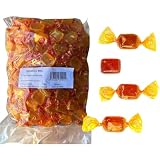 iChuches - Caramelos de Miel Artesanos 1kg - Sabor Tradicional, Efecto Balsámico Natural, Caramelo Duro Clásico Envuelto Individualmente, Ideal para Garganta y Consumo Diario