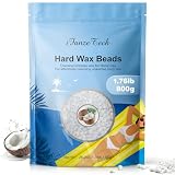 800g Perlas de Cera para Depilación Hipoalergénico: Cera Depilatoria Caliente para Pieles Sensibles, Indolora Depilación en Casa y Salón Belleza, para Zona Intima,Faciales, Piernas, Hombre Mujer