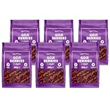 by Amazon Bayas de goji deshidratadas, 6 x 200 g