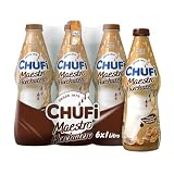 Chufi Horchata Maestro Horchatero Vegetal, Sin Gluten, Pack 6x1L | Horchata receta Maestro Horchatero, 100% vegetal, sin gluten. Sabor tradicional auténtico. Pack 6 botellas de 1 litro.