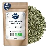 Menta Piperita Ecológica en Hojas, Infusión, Té a la Menta, Sin Teína 100g