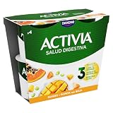 Activia Soja Mango Papaya 4x125 g