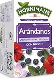 Hornimans Infusión de Arándanos con Hibisco 100% Natural | 20 bolsitas | Con Teína