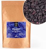 BRIX Moras Liofilizadas | Mora Deshidratada 100% Natural 95g | Premio Gran Sabor de Frutas Liofilizadas | Sin OGM ni Gluten, Vegano y Retenido de Vitaminas