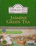 Ahmad Tea – Jasmine Green Tea - Té verde con flores de jazmín - 250 g de té suelto