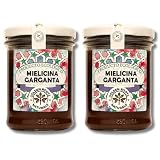 Mielcina Garganta - Miel con Jengibre, Canela y Limón - Sabor Intenso de Invierno - 440g Pack Ahorro